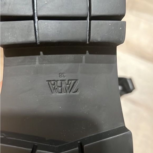 Zara chunky boots. some scuffs no rips or tears lots of wear for her new… - Picture 7 of 7